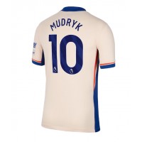 Camisa de Futebol Chelsea Mykhailo Mudryk #10 Equipamento Secundário 2024-25 Manga Curta